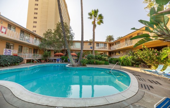 Poolside Guest Room